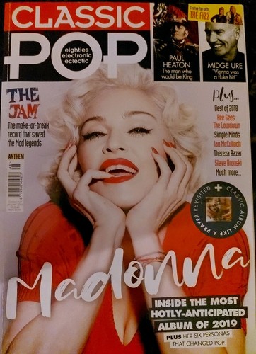 Classic pop jan 2019 - jan, madonna
