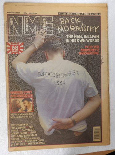 Nme october 1991 morrissey - october,